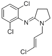 Benzenamine, 2,6-dichloro-N-(1-(3-chloro-2-propenyl)-2-pyrrolidinylide ne)- CAS#: 32280-76-5