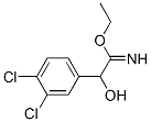Benzeneethanimidic acid, 3,4-dichloro--alpha--hydroxy-, ethyl ester (9CI) CAS#: 33821-45-3