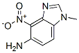 Benzimidazole, 5-amino-1-methyl-4-nitro- (8CI) CAS#: 31493-59-1