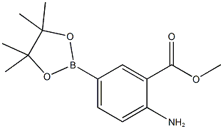 Benzoic acid, 2-amino-5-(4,4,5,5-tetramethyl-1,3,2-dioxaborolan-2-yl)-, methyl ester CAS#: 363185-87-9