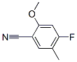 Benzonitrile, 4-fluoro-2-methoxy-5-methyl- (9CI) CAS#: 314298-16-3