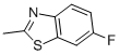 Benzothiazole, 6-fluoro-2-methyl- (7CI,8CI,9CI) CAS#: 399-73-5