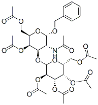 Benzyl 2-Acetamido-4,6-di-O-acetyl-3-O-(2,3,4,6-tetra-O-acetyl--D-galactosyl)-2-deoxy-a-D-galactopyranoside CAS#: 3809-10-7