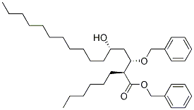 Benzyl (2S,3S,5S)-2-Hexyl-3-benzyloxy-5-hydroxyhexadecanoate CAS#: 130793-32-7