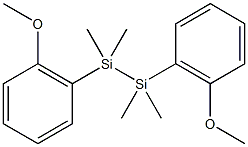 Bis(2-methoxyphenyl)-1,1,2,2-tetramethyldisilane, 95% CAS#: 332343-84-7