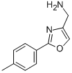 C-(2-P-TOLYL-OXAZOL-4-YL)-METHYLAMINE CAS#: 33105-96-3