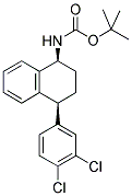 CIS-4-(3,4-DICHLOROPHENYL)-1,2,3,4-TETRAHYDRO-N-BOC-1-NAPHTHALENAMINE CAS#: 267884-84-4