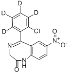 CLONAZEPAM-D4 CAS#: 170082-15-2