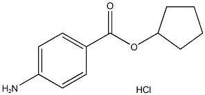 CYCLOPENTYL 4-AMINOBENZOATE HYDROCHLORIDE CAS#: 37005-75-7