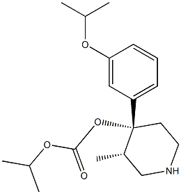 Carbonic acid, (3S,4R)-1,3-diMethyl-4-[3-(1-Methylethoxy)phenyl]-4-piperidinyl ethyl ester (9CI) CAS#: 143957-08-8
