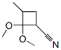 Cyclobutanecarbonitrile, 2,2-dimethoxy-3-methyl- (9CI) CAS#: 344747-08-6