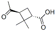 Cyclobutanecarboxylic acid, 3-acetyl-2,2-dimethyl-, (1S,3S)- (9CI) CAS#: 279240-50-5