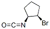Cyclopentane, 1-bromo-2-isocyanato-, cis- (9CI) CAS#: 31849-58-8