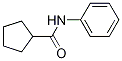 CyclopentanecarboxaMide, N-phenyl- CAS#: 3400-41-7