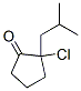 Cyclopentanone, 2-chloro-2-(2-methylpropyl)- CAS#: 344294-20-8