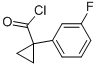 Cyclopropanecarbonyl chloride, 1-(3-fluorophenyl)- (9CI) CAS#: 361211-23-6
