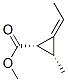 Cyclopropanecarboxylic acid, 2-ethylidene-3-methyl-, methyl ester, (1alpha,2Z,3alpha)- CAS#: 42418-99-5