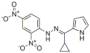 Cyclopropyl 1H-pyrrol-2-yl ketone (2,4-dinitrophenyl)hydrazone CAS#: 30625-81-1