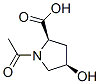 D-Proline, 1-acetyl-4-hydroxy-, (4R)- (9CI) CAS#: 37712-75-7