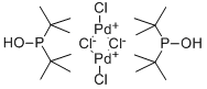 DIHYDROGEN DI-MU-CHLORODICHLOROBIS(DI-T-BUTYLPHOSPHINITO-KP)DIPALLADATE(2-) CAS#: 386706-32-7