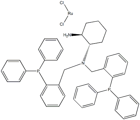 Dichloro{(1S,2S)-N,N-bis[2-(diphenylphosphino)benzyl]cyclohexane-1,2-diamine}ruthenium(II), min. 97% CAS#: 302924-37-4