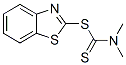 Dimethyldithiocarbamic acid benzothiazole-2-yl ester CAS#: 3432-25-5
