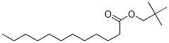 Dodecanoic acid, 2,2-diMethylpropyl ester CAS#: 37811-73-7