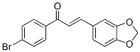 (E)-3-benzo[1,3]dioxol-5-yl-1-(4-bromophenyl)prop-2-en-1-one CAS#: 36716-01-5