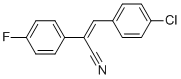 (E)-4-CHLORO-ALPHA-(4-FLUOROPHENYL)CINN& CAS#: 366-21-2