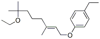 (E)-7-ethoxy-1-(4-ethylphenoxy)-3,7-dimethyl-oct-2-ene CAS#: 38236-96-3