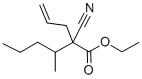 ETHYL 2-ALLYL-2-CYANO-3-METHYLHEXANOATE CAS#: 33422-23-0