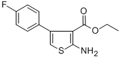 ETHYL 2-AMINO-4-(4-FLUOROPHENYL)THIOPHENE-3-CARBOXYLATE CAS#: 35978-33-7