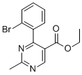 ETHYL-2-METHYL-4-(2-BROMOPHENYL)-PYRIMIDINE-5-CARBOXYLATE CAS#: 311340-73-5