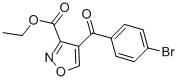 ETHYL 4-(4-BROMOBENZOYL)-3-ISOXAZOLECARBOXYLATE CAS#: 338408-83-6