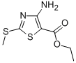 ETHYL 4-AMINO-2-(METHYLTHIO)-1,3-THIAZOLE-5-CARBOXYLATE CAS#: 39736-29-3