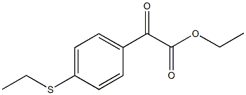 ETHYL 4-(ETHYLTHIO)BENZOYLFORMATE CAS#: 300355-73-1