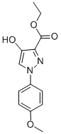 ETHYL 4-HYDROXY-1-(4-METHOXYPHENYL)-1H-PYRAZOLE-3-CARBOXYLATE CAS#: 39683-26-6