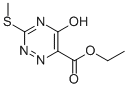 ETHYL 5-HYDROXY-3-(METHYLTHIO)-1,2,4-TRIAZINE-6-CARBOXYLATE CAS#: 31143-85-8