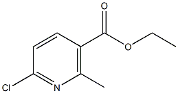 ETHYL 6-CHLORO-2-METHYLPYRIDINE-3-CARBOXYLATE CAS#: 31163-12-9