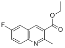 ETHYL 6-FLUORO-2-METHYLQUINOLINE-3-CARBOXYLATE CAS#: 282540-26-5