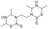 ETHYLEN-BIS-(4,6-DIMETHYL-TETRAHYDRO-1,3,5-THIADIAZIN-2-THION) CAS#: 3773-49-7