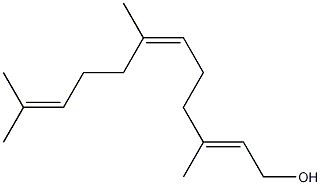 (E,Z)-3,7,11-Trimethyl-2,6,10-dodecatrien-1-ol CAS#: 3879-60-5