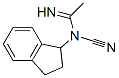 Ethanimidamide, N-cyano-N-(2,3-dihydro-1H-inden-1-yl)- (9CI) CAS#: 306284-56-0