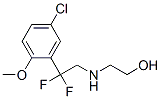Ethanol, 2-(5-chloro-2-methoxyphenyl)(2,2-difluoroethyl)amino- CAS#: 317-94-2