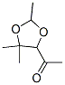 Ethanone, 1-(2,5,5-trimethyl-1,3-dioxolan-4-yl)- (9CI) CAS#: 344294-34-4