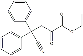 Ethyl 4-cyano-2-oxo-4,4-diphenylbutanoate CAS#: 3122-22-3
