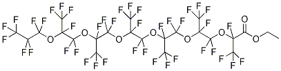 Ethyl perfluoro-2,5,8,11,14,17-hexamethyl-3,6,9,12,15,18-hexaoxaeicosanoate CAS#: 121368-60-3