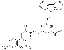 FMOC-LYS(MCA)-OH CAS#: 386213-32-7