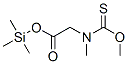 Glycine, N-(methoxythioxomethyl)-N-methyl-, trimethylsilyl ester CAS#: 34653-82-2