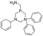 Hexahydro-N,1,3-triphenyl-1,3,5-diazaphosphorine-5-methanamine CAS#: 34885-68-2